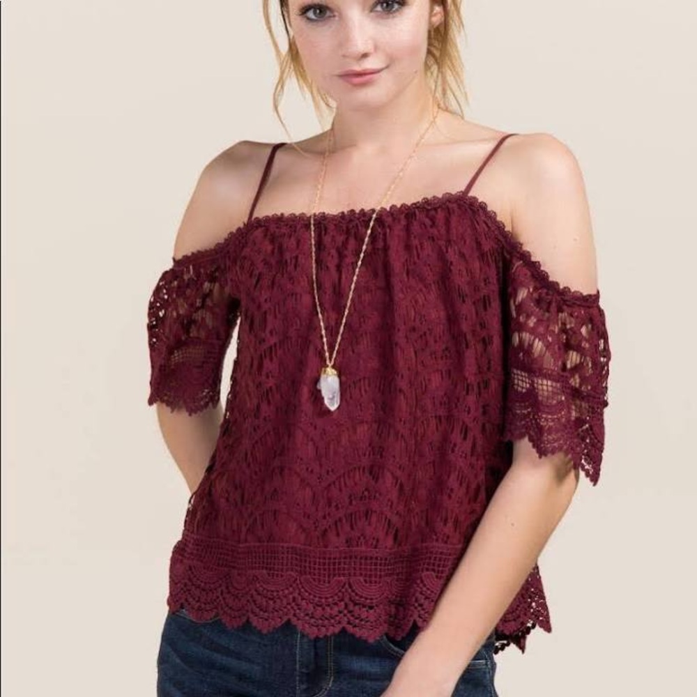 Francesca’s Lace blouse
